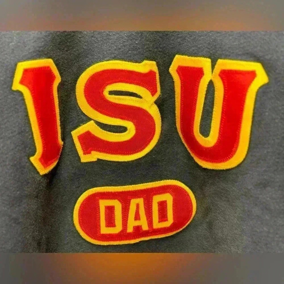 Champion Vintage Reverse Weave ISU IOWA STATE UNIVERSITY Dad Sweatshirt Size XXL - Picture 2 of 7